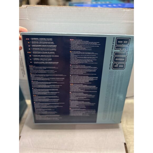 BF-109 glider remote controlled plane new in box - Picture 2 of 3